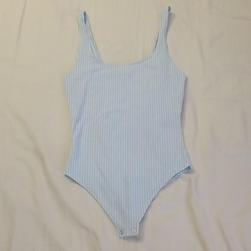 Garage Striped body suit